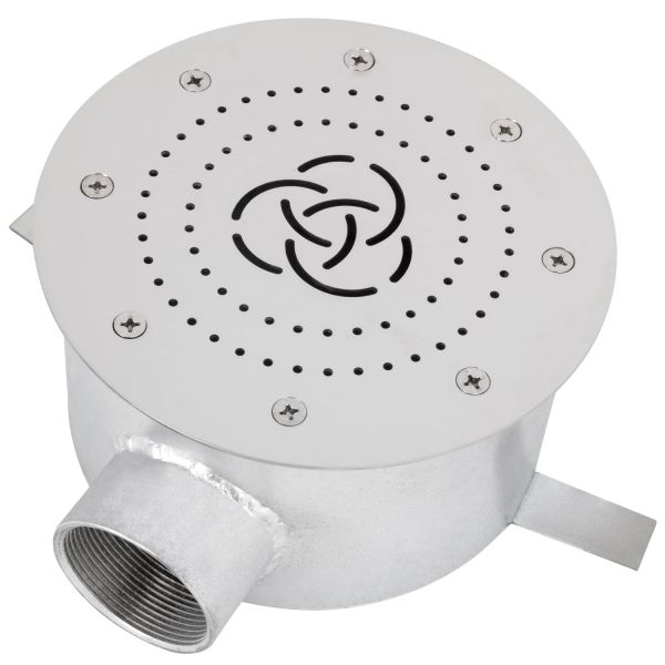 Плато аэромассажное Aquaviva круглое (Ø200) AISI-304, универсальный 2"