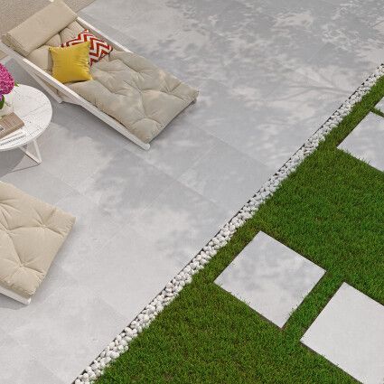 Плитка для террасы Aquaviva Granito Gray, 595x595x20 мм