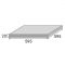 Плитка для террасы Aquaviva Granito Gray, 595x595x20 мм