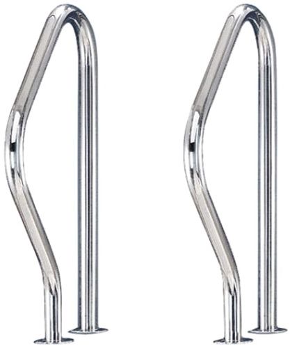Поручень для бассейна Flexinox из двух частей, длина 440 мм, AISI-316L (2 шт.)