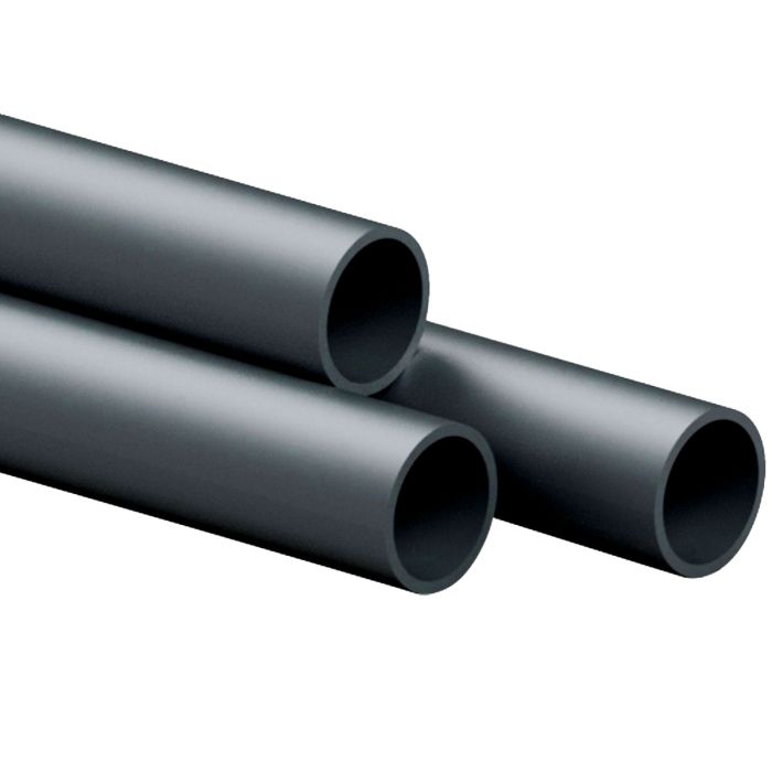 Труба ПВХ (PVC-U) напорная клеевая Lareter PN10 d63 мм, без раструба, 5 м