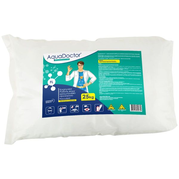 Коагулянт для бассейна AquaDoctor FL 25 кг в гранулах