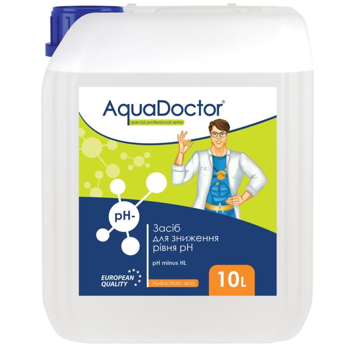 Средство для понижения pH AquaDoctor pH Minus HL (Соляная 14%) 10 л