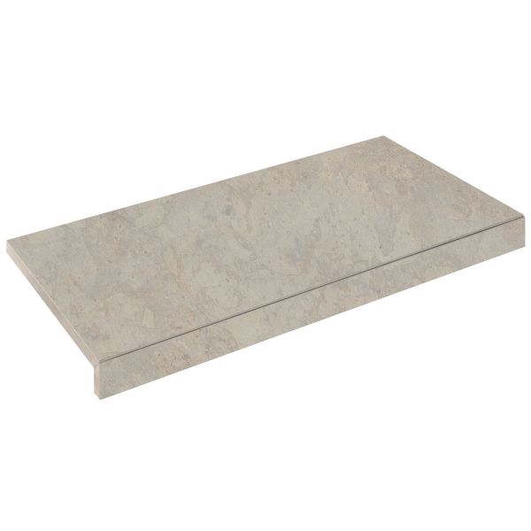 Бортовая Г-образная плитка Aquaviva Loft Sand, 600x345x50(20) мм