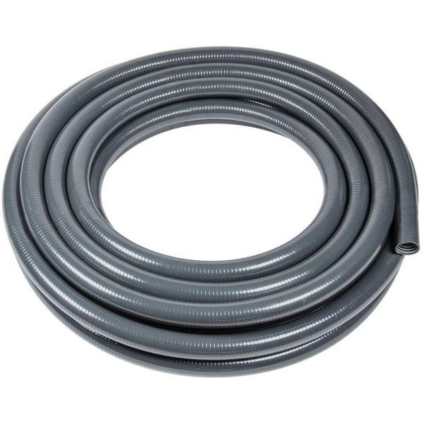 Труба ПВХ (PVC) гибкая Aquaviva Flex d50x3.5 мм 
