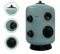 Песочный фильтр Gemas Turbidron Bobbin Norm Plus PE (77 м3/ч, D1400)