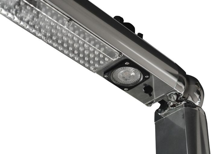 Душ уличный Aquaviva Quick с LED подсветкой и мойкой для ног, алюминий Q825/9007-QL