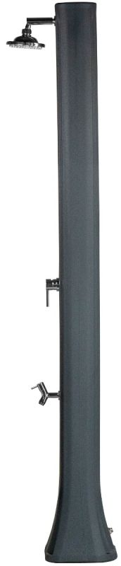Душ солнечный Aquaviva Big Happy Five с мойкой для ног, антрацит F620/7016, 36 л