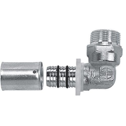 Уголок Rifeng с наружной резьбой D16*1/2"