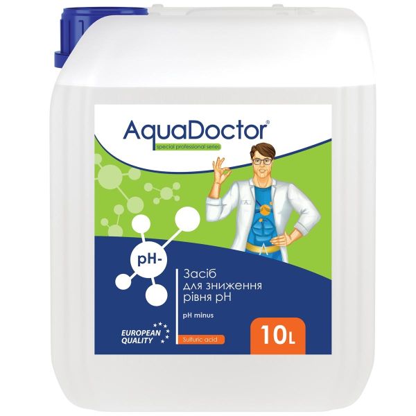 Средство для понижения pH AquaDoctor pH Minus (Серная 35%) 10 л