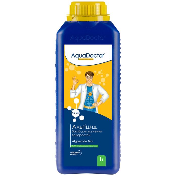 Альгицид для бассейна AquaDoctor AC Mix 1 л, бутылка