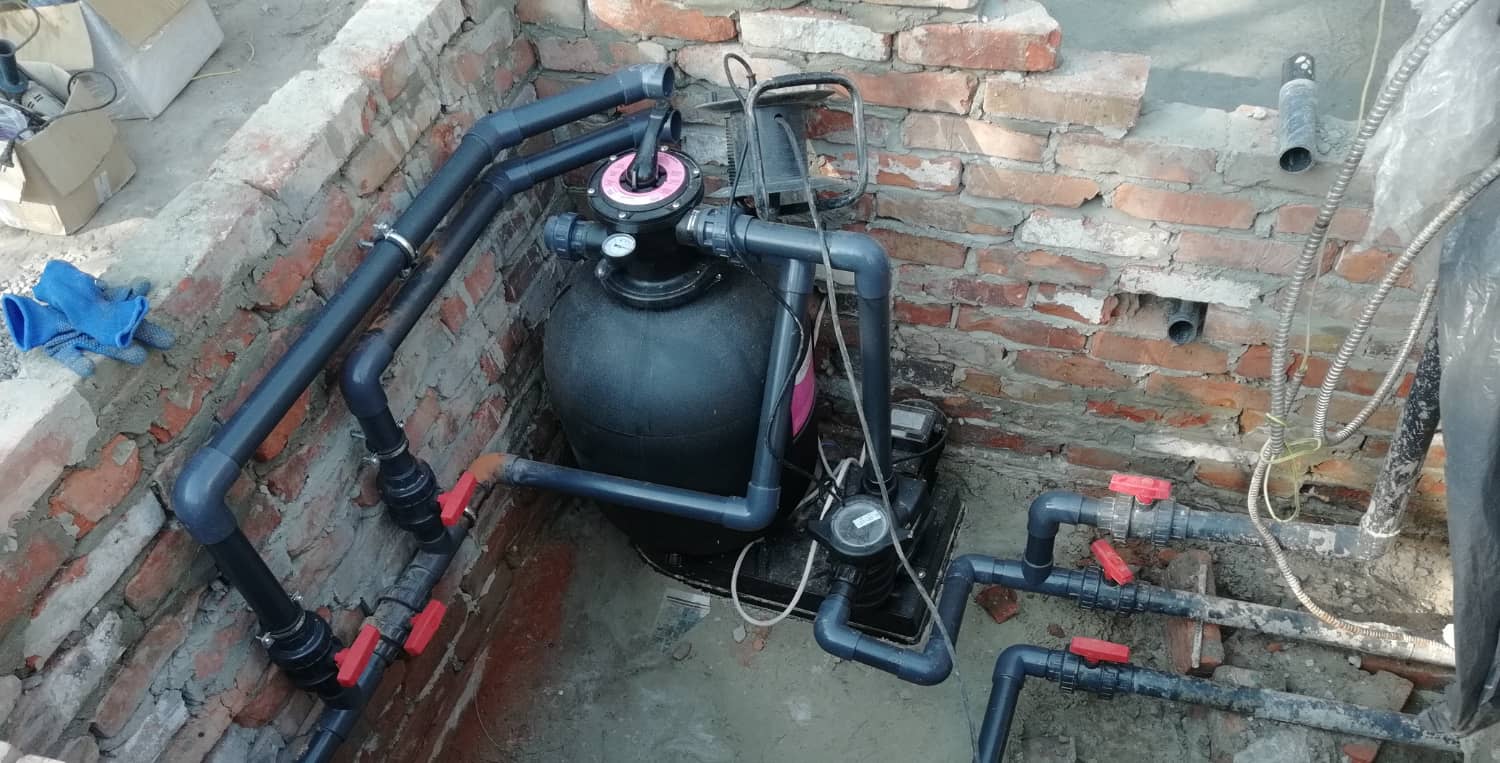 Фильтровалка для воды в бассейне